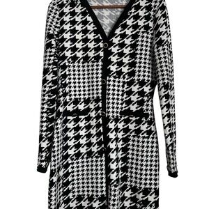 Shein Houndstooth Dress Large